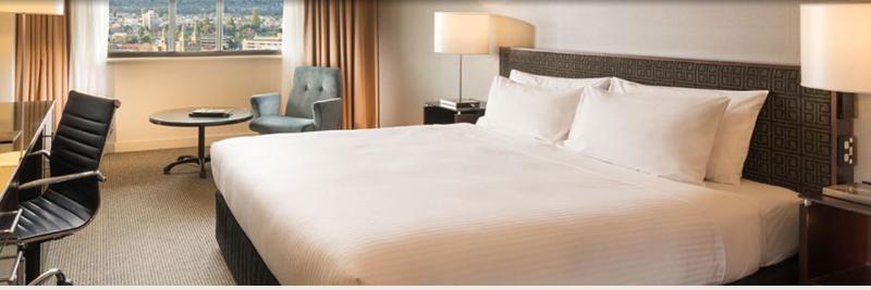 Hotel Stamford Plaza Adelaide Exteriér fotografie A typical room at the hotel